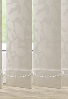 Jasmine (Blackout), Gardenia - Vertical Blind Slats